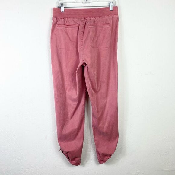 Soft Surroundings Dusty Pink Lyocell Buckle Ankle Pull On Pants Size S - Picture 2 of 8